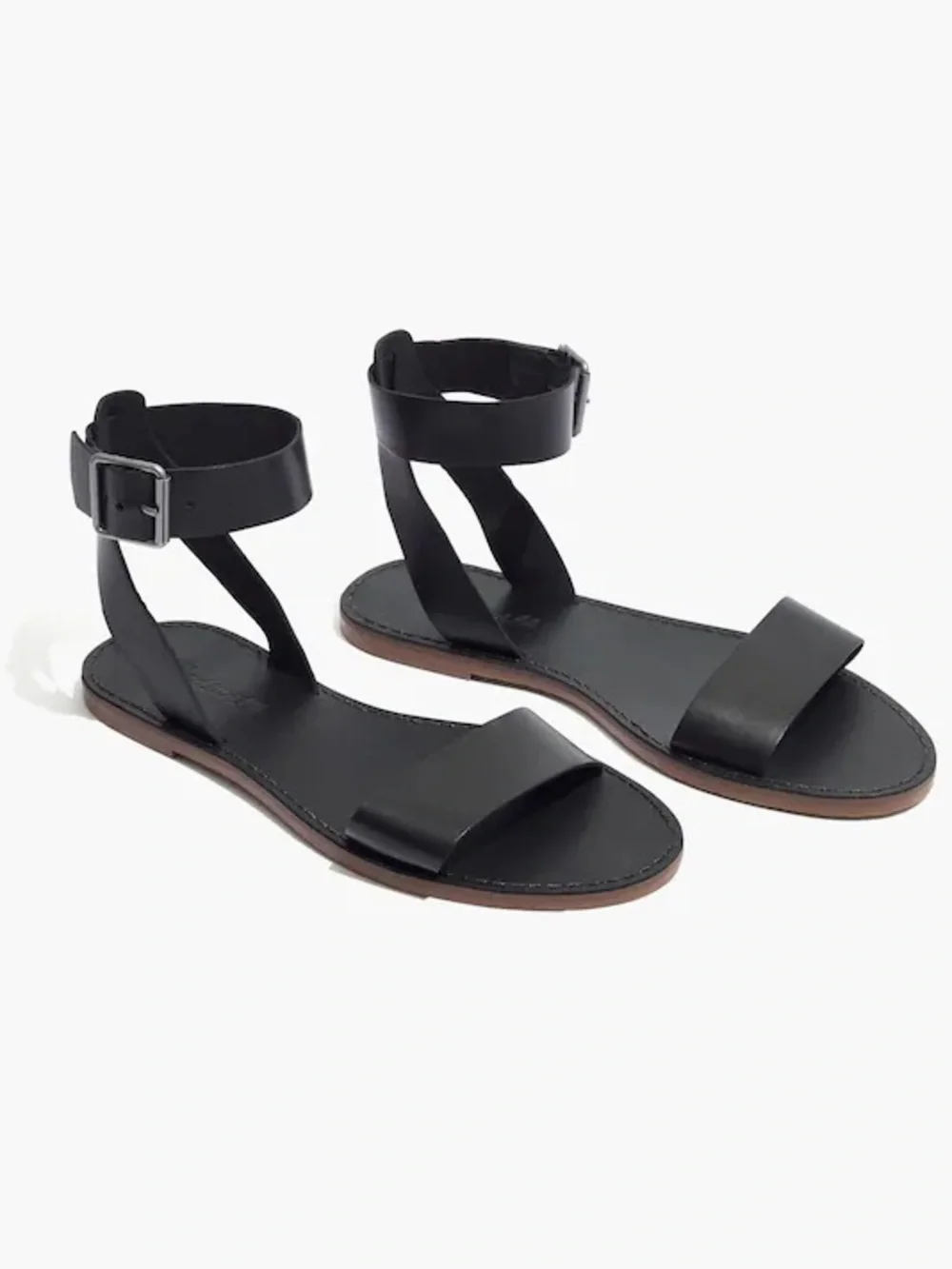 Madewell The Boardwalk Ankle-Strap Sandal